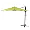 California Umbrella 8.5' Bronze Aluminum Cantilever Patio Umbrella, Sunbrella Macaw 194061337936 - alternate 1